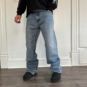 Vintage Wrangler 20X Baggy Bootcut Cowboy Denim Jean Pants